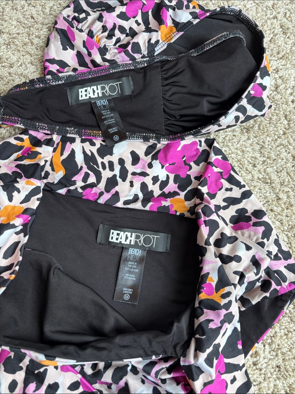 Beach Riot Leopard Print Bikini set - Picture 5 of 6